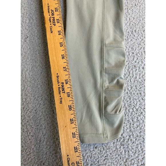 Athleta Leggings Small Salutation Slash Pocket II Cinch 7/8 Cropped Athleisure - Picture 12 of 15